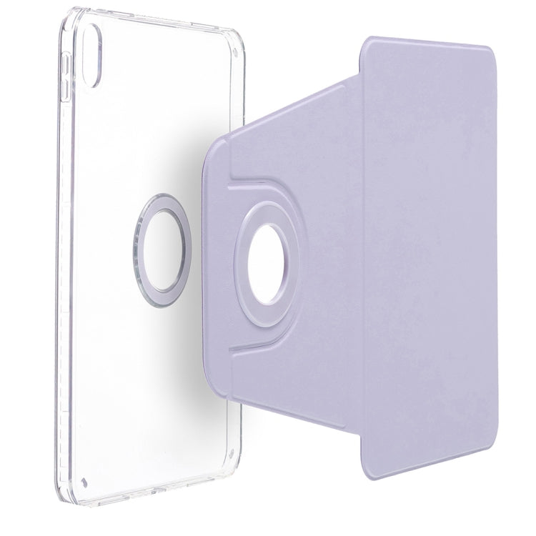 For iPad 10th Gen 10.9 2022 Magnetic Split Leather Smart Tablet Case(Purple)