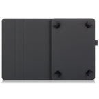 For 9-11 inch Marble Cloth Texture Horizontal Flip Universal Tablet PC Leather Case with Pen Slot & Holder(Sky Blue)