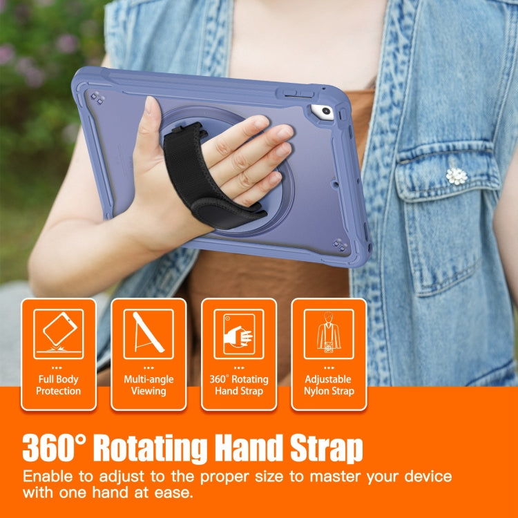 Heavy Duty Hybrid Tablet Case with Hand Grip & Strap, For iPad Air / Air 2 / 9.7 2018 / 2017