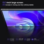 Lenovo Pad Pro 12.7 inch WiFi Tablet, Android 13, Qualcomm Snapdragon 870 Octa Core, Support Face Identification, 8GB+128GB, 8GB+256GB