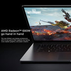 Xiaomi RedmiBook Pro 14 inch Laptop 2022, 16GB+512GB, Windows 11 Home Chinese Version, AMD Ryzen 7 6800H Octa Core(Starlight Grey)