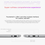 Xiaomi RedmiBook Pro 14 inch Laptop 2022, 16GB+512GB, Windows 11 Home Chinese Version, AMD Ryzen 7 6800H Octa Core(Starlight Grey)