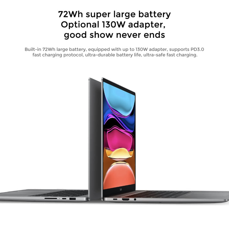 Xiaomi RedmiBook Pro 15 Laptop 2022 15.6 inch, 16GB+512GB, Windows 11 Home Chinese Version, AMD Ryzen 7 6800H Octa Core(Starlight Grey)