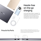 HUAWEI MateBook 14 Laptop, 16GB+512GB, 14 inch Touch Screen Windows 11 Home Chinese Version, Intel 12th Gen Core i5-1240P Integrated Graphics(Grey)