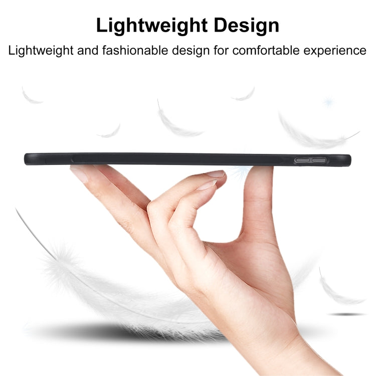 For Samsung Galaxy Tab S6 Lite 2024 TPU Tablet Case(Frosted Black)