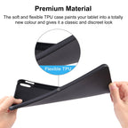 For Samsung Galaxy Tab S6 Lite 2024 TPU Tablet Case(Frosted Black)