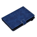 For 10 inch Tablet PC Universal Cowhide Texture Horizontal Flip Leather Case with Holder & Card Slots & Pen Slot(Blue)