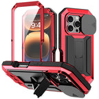 R-JUST Sliding Camera IP54 Life Waterproof Holder Phone Case, For iPhone 17e / 16e, For iPhone 17 Pro Max, For iPhone 17 Pro, For iPhone 17, For iPhone Air, For iPhone 16 Pro Max
