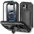R-JUST Sliding Camera IP54 Life Waterproof Holder Phone Case, For iPhone 17e / 16e, For iPhone 17 Pro Max, For iPhone 17 Pro, For iPhone 17, For iPhone Air, For iPhone 16 Pro Max