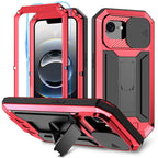 R-JUST Sliding Camera IP54 Life Waterproof Holder Phone Case, For iPhone 17e / 16e, For iPhone 17 Pro Max, For iPhone 17 Pro, For iPhone 17, For iPhone Air, For iPhone 16 Pro Max