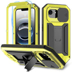 R-JUST Sliding Camera IP54 Life Waterproof Holder Phone Case, For iPhone 17e / 16e, For iPhone 17 Pro Max, For iPhone 17 Pro, For iPhone 17, For iPhone Air, For iPhone 16 Pro Max