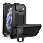 R-JUST Sliding Camera IP54 Life Waterproof Holder Phone Case, For iPhone 17e / 16e, For iPhone 17 Pro Max, For iPhone 17 Pro, For iPhone 17, For iPhone Air, For iPhone 16 Pro Max
