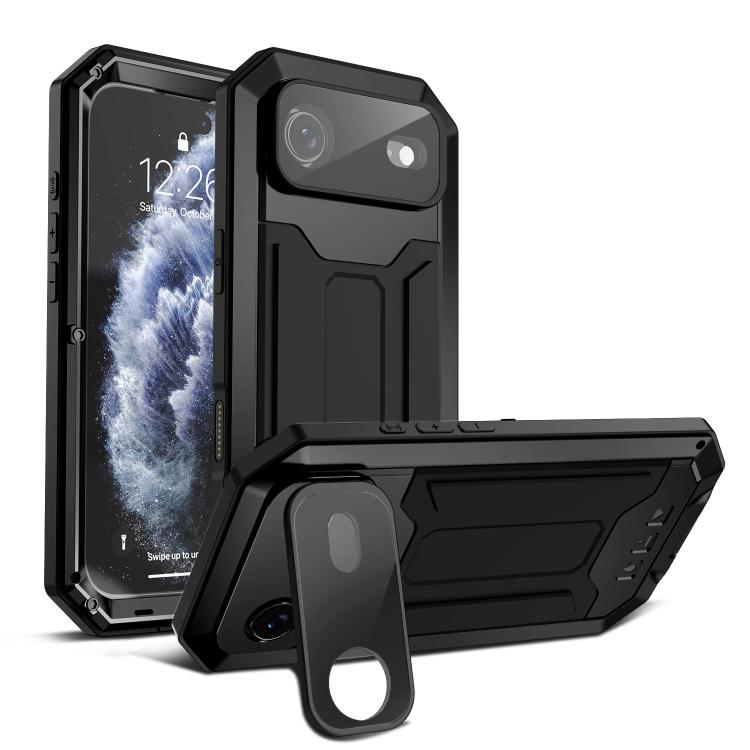 R-JUST Sliding Camera IP54 Life Waterproof Holder Phone Case, For iPhone 17e / 16e, For iPhone 17 Pro Max, For iPhone 17 Pro, For iPhone 17, For iPhone Air, For iPhone 16 Pro Max