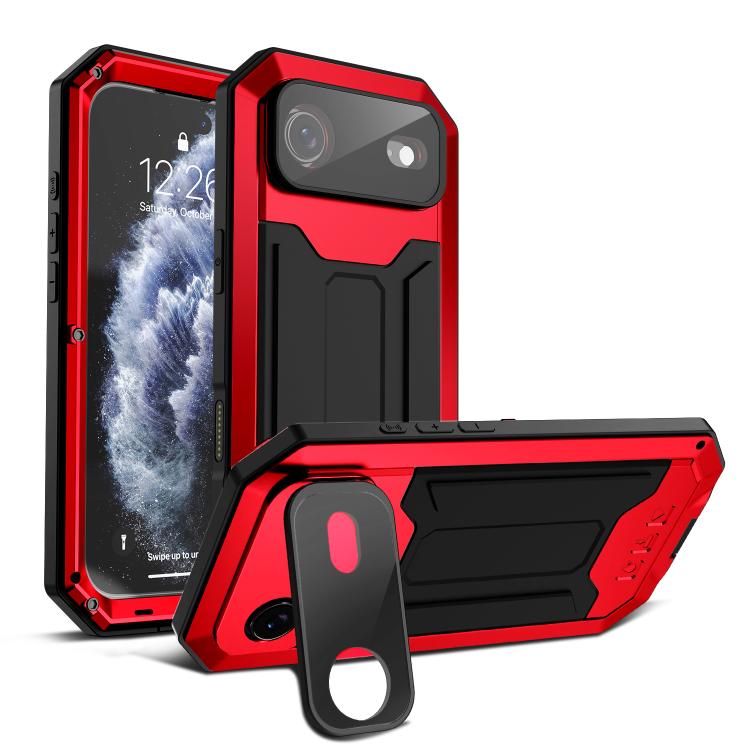 R-JUST Sliding Camera IP54 Life Waterproof Holder Phone Case, For iPhone 17e / 16e, For iPhone 17 Pro Max, For iPhone 17 Pro, For iPhone 17, For iPhone Air, For iPhone 16 Pro Max