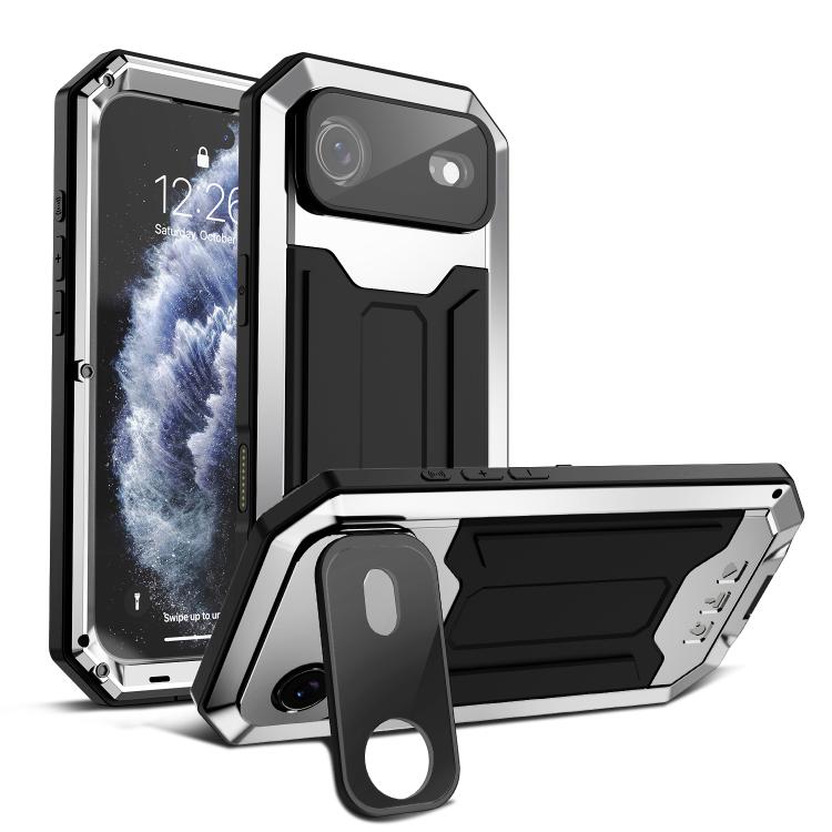 R-JUST Sliding Camera IP54 Life Waterproof Holder Phone Case, For iPhone 17e / 16e, For iPhone 17 Pro Max, For iPhone 17 Pro, For iPhone 17, For iPhone Air, For iPhone 16 Pro Max