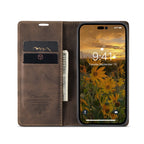 CaseMe 013 Multifunctional Horizontal Flip Leather Phone Case, For iPhone 15 Pro Max, For iPhone 15 Pro, For iPhone 15 Plus, For iPhone 15