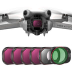 For DJI Mini 4 Pro STARTRC Drone Lens Filter, ND16/64/256, CPL ND8/16/32/64/256, CPL UV ND8/16/32/64