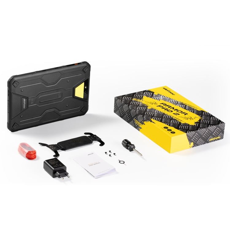 Ulefone Armor Pad 2 Rugged Tablet PC, 16GB+256GB 11 inch Android 13 MediaTek Helio G99 Octa Core 4G Network, Armor Pad 2, Armor Pad 2 (Yellow)