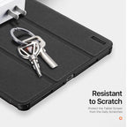 DUX DUCIS Domo Series Magnetic Flip Leather Tablet Case, For Samsung Galaxy Tab A11+ / A9+, For Samsung Galaxy Tab S9 FE / S10 FE, For Samsung Galaxy Tab S10 FE+, For Samsung Galaxy Tab S10+, For Samsung Galaxy Tab S9 FE+, For Samsung Galaxy Tab S10 Ultra
