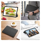 DUX DUCIS Domo Series Magnetic Flip Leather Tablet Case, For Samsung Galaxy Tab A11+ / A9+, For Samsung Galaxy Tab S9 FE / S10 FE, For Samsung Galaxy Tab S10 FE+, For Samsung Galaxy Tab S10+, For Samsung Galaxy Tab S9 FE+, For Samsung Galaxy Tab S10 Ultra