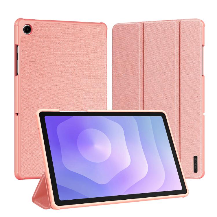 DUX DUCIS Domo Series Magnetic Flip Leather Tablet Case, For Samsung Galaxy Tab A11+ / A9+, For Samsung Galaxy Tab S9 FE / S10 FE, For Samsung Galaxy Tab S10 FE+, For Samsung Galaxy Tab S10+, For Samsung Galaxy Tab S9 FE+, For Samsung Galaxy Tab S10 Ultra