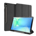 DUX DUCIS Domo Series Magnetic Flip Leather Tablet Case, For Samsung Galaxy Tab A11+ / A9+, For Samsung Galaxy Tab S9 FE / S10 FE, For Samsung Galaxy Tab S10 FE+, For Samsung Galaxy Tab S10+, For Samsung Galaxy Tab S9 FE+, For Samsung Galaxy Tab S10 Ultra