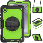 Silicone + PC Tablet Case with Shoulder Strap, For Samsung Galaxy Tab A9 / Tab A11
