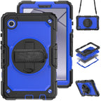 Silicone + PC Tablet Case with Shoulder Strap, For Samsung Galaxy Tab A9 / Tab A11