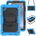 Silicone + PC Tablet Case with Shoulder Strap, For Samsung Galaxy Tab A9 / Tab A11