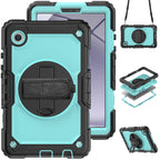 Silicone + PC Tablet Case with Shoulder Strap, For Samsung Galaxy Tab A9 / Tab A11