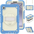 Silicone + PC Tablet Case with Shoulder Strap, For Samsung Galaxy Tab A9 / Tab A11