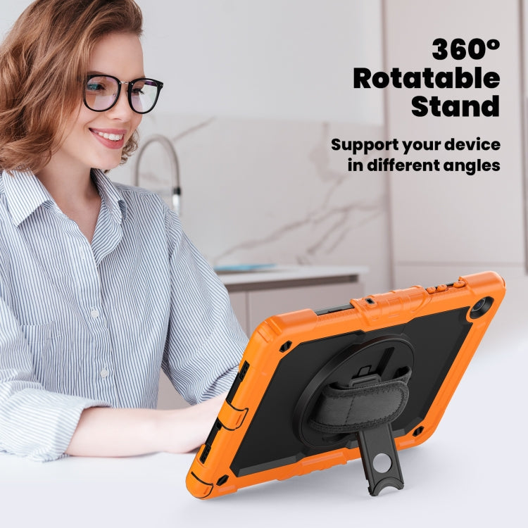Silicone + PC Tablet Case with Shoulder Strap, For Samsung Galaxy Tab A9+/Tab A11+
