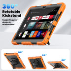 Silicone + PC Tablet Case with Shoulder Strap, For Samsung Galaxy Tab A9+/Tab A11+