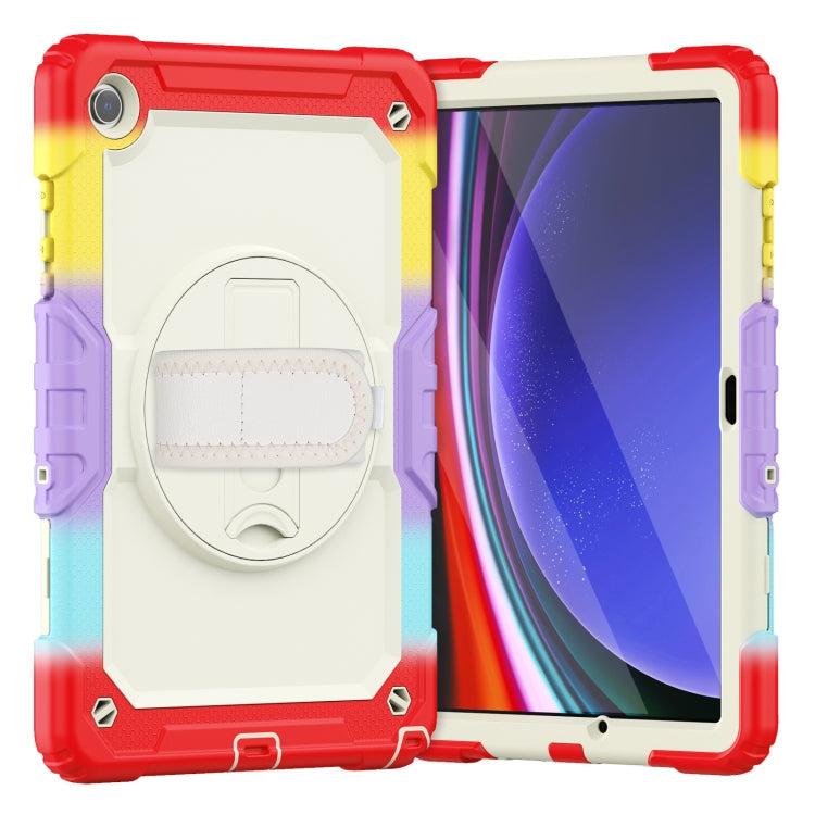 Silicone + PC Tablet Case with Shoulder Strap, For Samsung Galaxy Tab A9+/Tab A11+