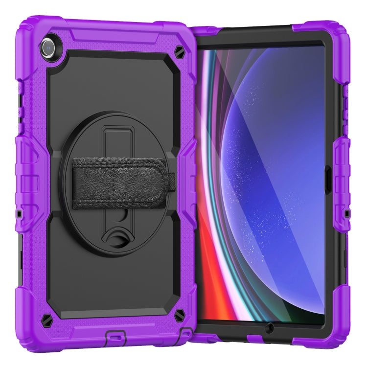 Silicone + PC Tablet Case with Shoulder Strap, For Samsung Galaxy Tab A9+/Tab A11+