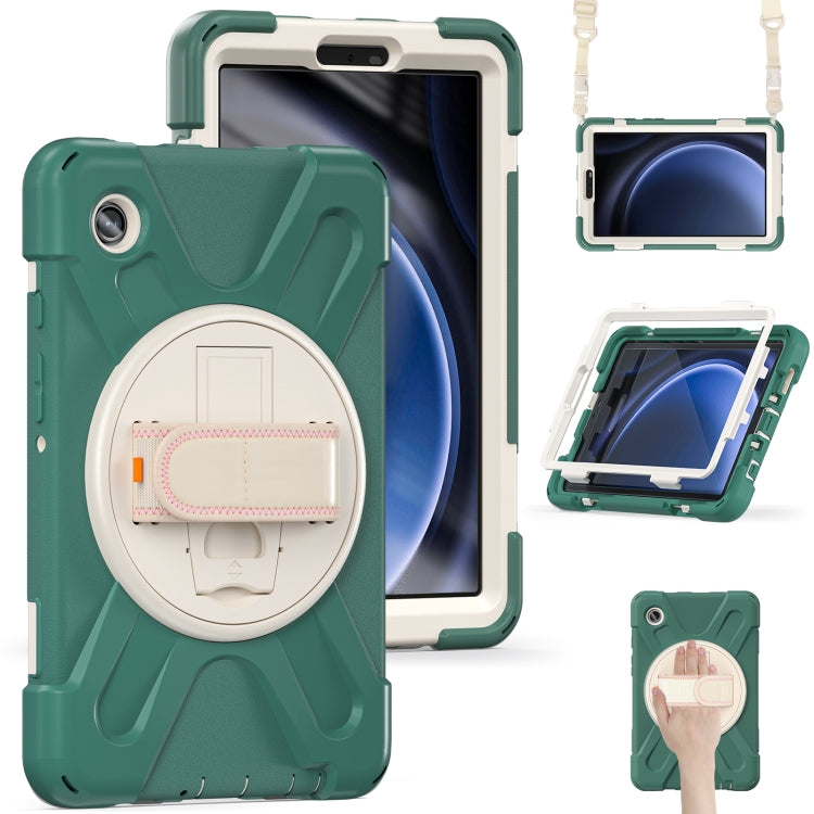 Rotatable Kickstand Grip Heavy Duty Hard Rugged Tablet Case, For Samsung Galaxy Tab A9+