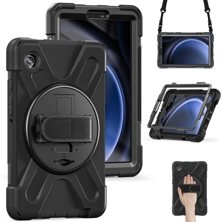 Rotatable Kickstand Grip Heavy Duty Hard Rugged Tablet Case, For Samsung Galaxy Tab A9+