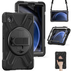 Rotatable Kickstand Grip Heavy Duty Hard Rugged Tablet Case, For Samsung Galaxy Tab A9+