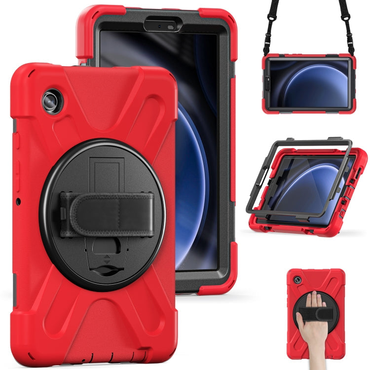 Rotatable Kickstand Grip Heavy Duty Hard Rugged Tablet Case, For Samsung Galaxy Tab A9+