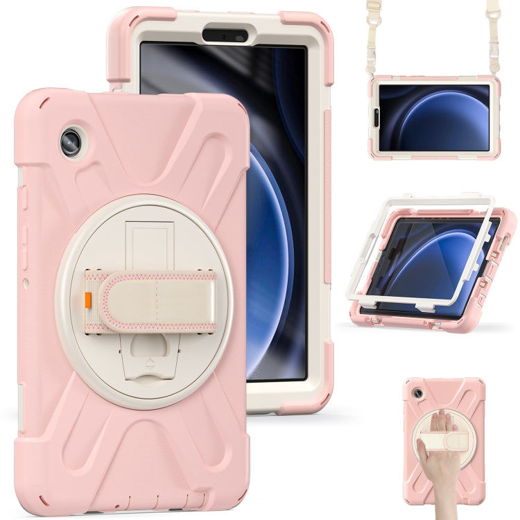 Rotatable Kickstand Grip Heavy Duty Hard Rugged Tablet Case, For Samsung Galaxy Tab A9+
