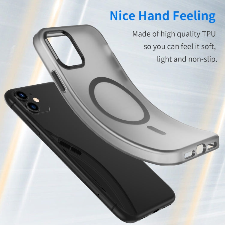 MagSafe Frosted Translucent TPU + PC Full Coverage Phone Case, For iPhone 12, For iPhone 12 Pro Max