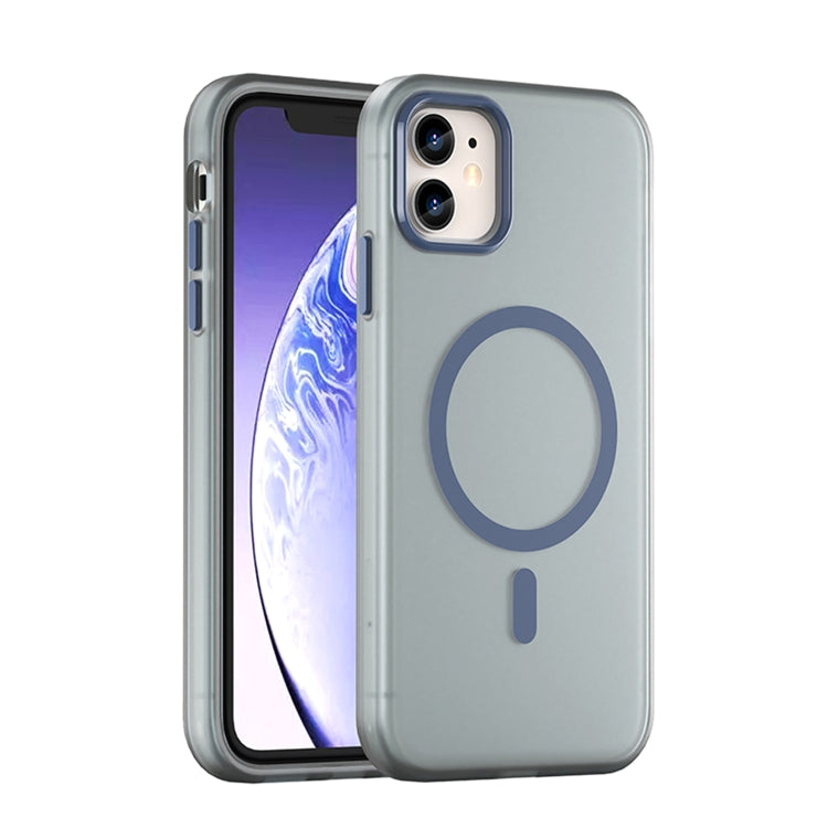 MagSafe Frosted Translucent TPU + PC Full Coverage Phone Case, For iPhone 12, For iPhone 12 Pro Max