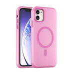 MagSafe Frosted Translucent TPU + PC Full Coverage Phone Case, For iPhone 12, For iPhone 12 Pro Max