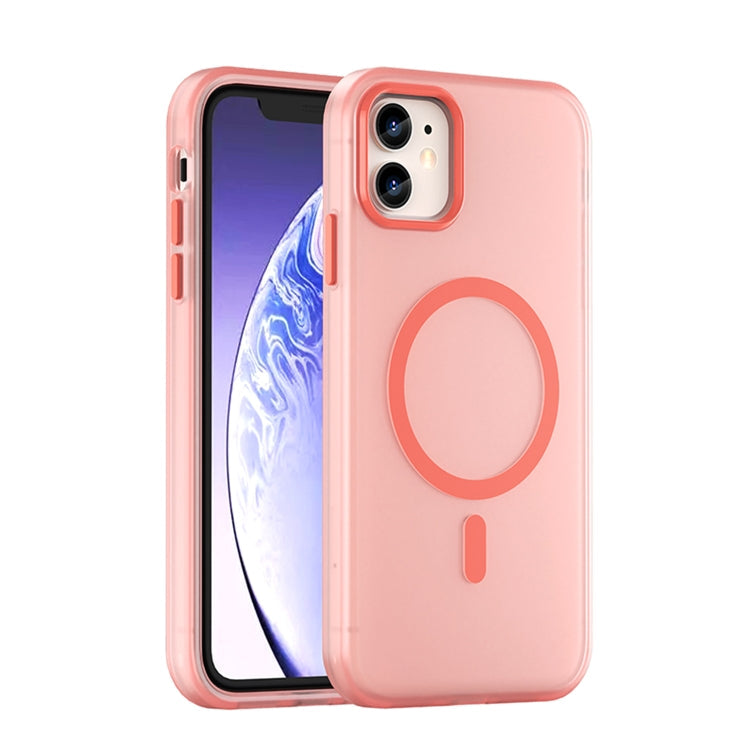MagSafe Frosted Translucent TPU + PC Full Coverage Phone Case, For iPhone 12, For iPhone 12 Pro Max