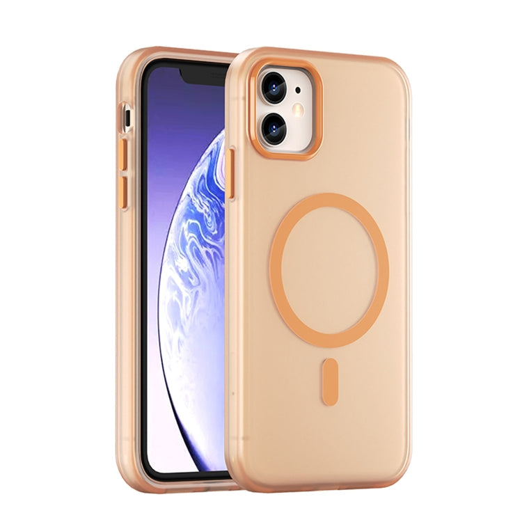 MagSafe Frosted Translucent TPU + PC Full Coverage Phone Case, For iPhone 12, For iPhone 12 Pro Max