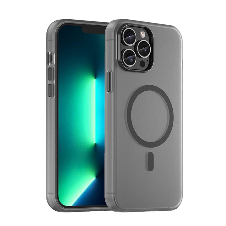 MagSafe Frosted Translucent TPU + PC Full Coverage Phone Case, For iPhone 12, For iPhone 12 Pro Max