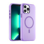 MagSafe Frosted Translucent TPU + PC Full Coverage Phone Case, For iPhone 12, For iPhone 12 Pro Max