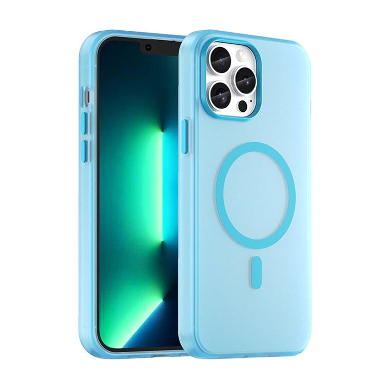 MagSafe Frosted Translucent TPU + PC Full Coverage Phone Case, For iPhone 12, For iPhone 12 Pro Max