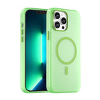 MagSafe Frosted Translucent TPU + PC Full Coverage Phone Case, For iPhone 12, For iPhone 12 Pro Max