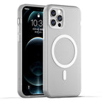 MagSafe Frosted Translucent TPU + PC Full Coverage Phone Case, For iPhone 12 Pro, For iPhone 11 Pro Max